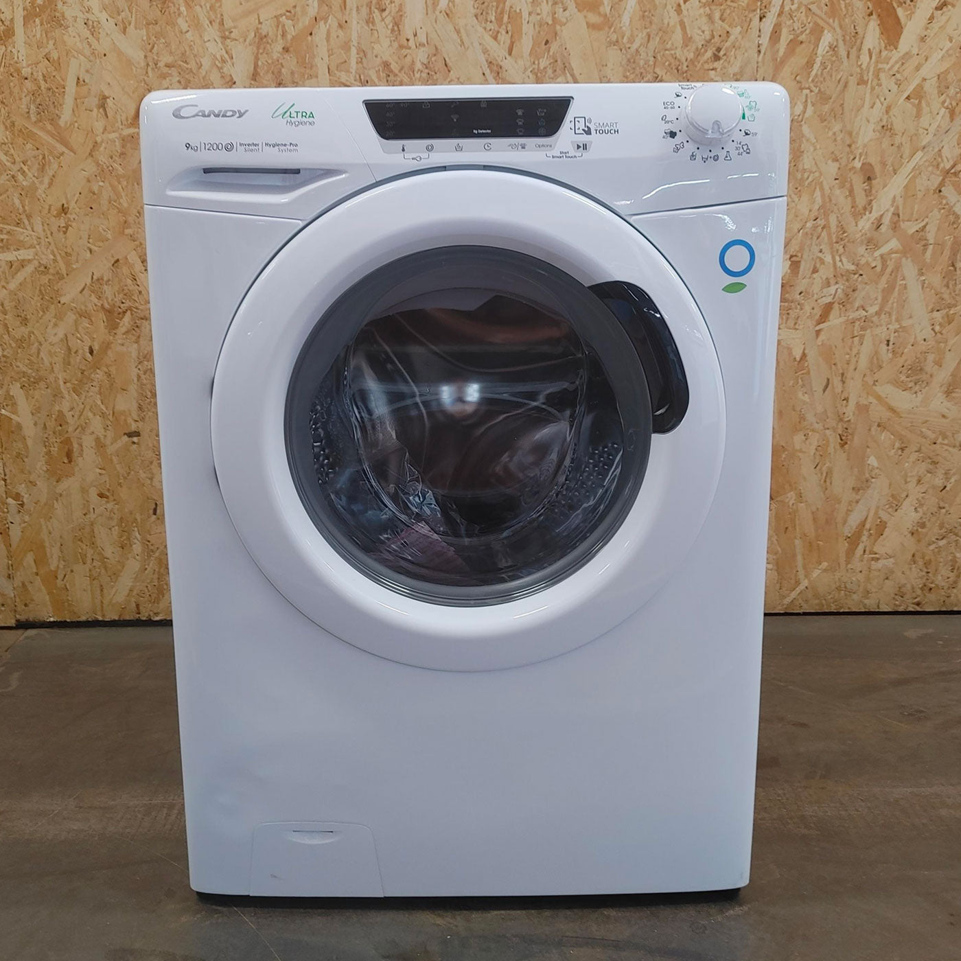 Candy HE 129TXME/1-S Lavatrice a carica frontale Ultra Hygiene