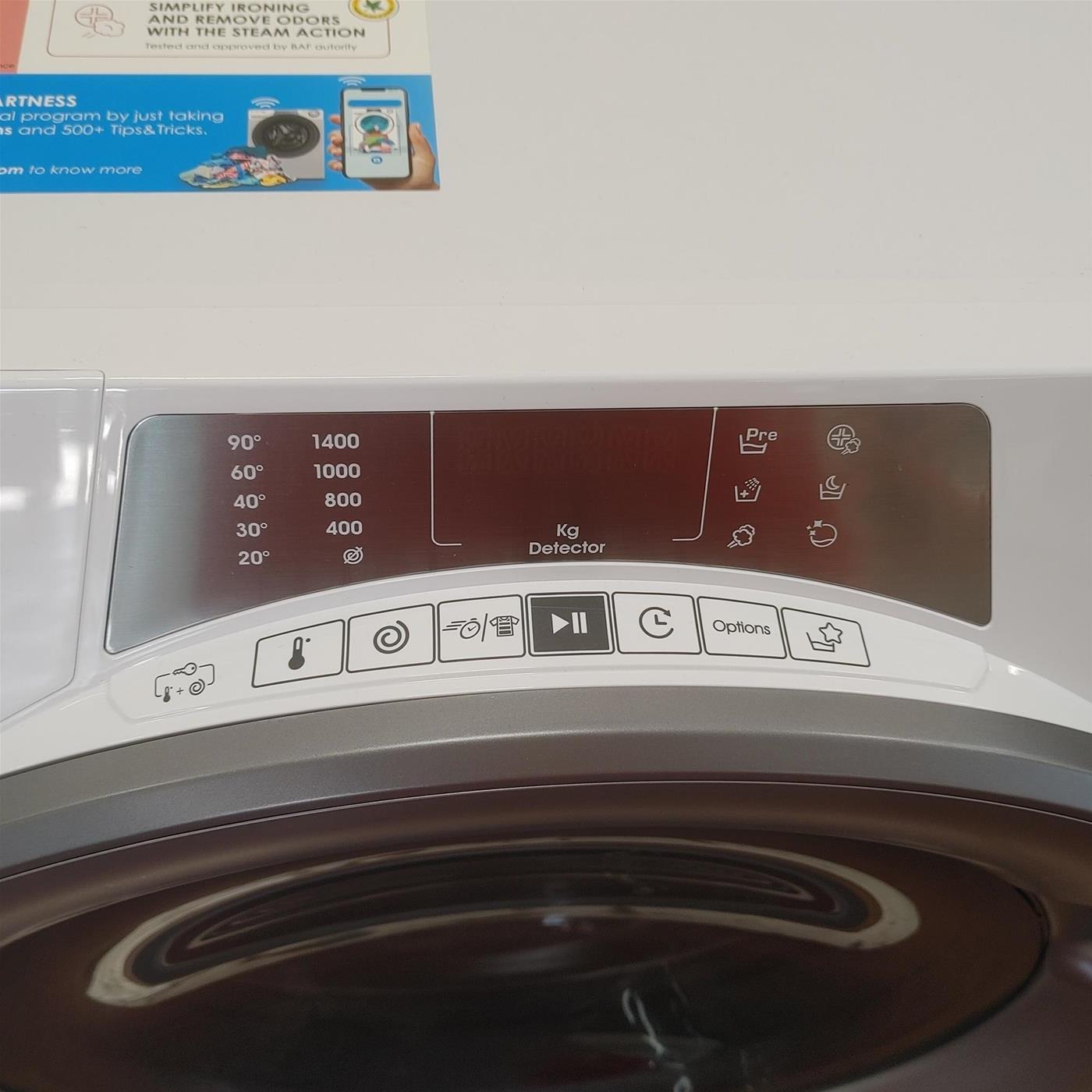 Lavatrice Candy RapidÓ PRO RP4 476BWMRR/1-S Carica frontale 7 kg 1400 giri Antracite