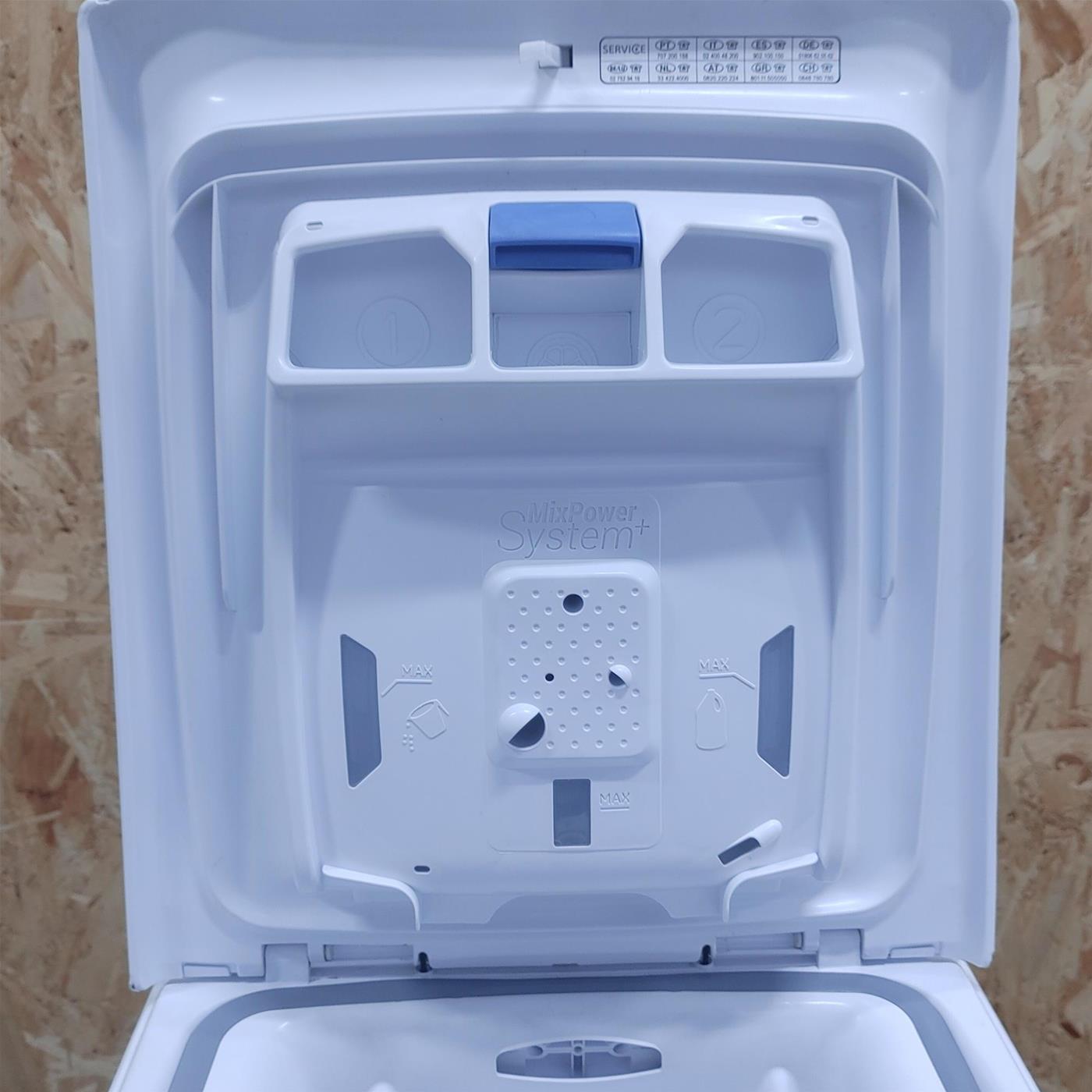 Lavatrice Candy Vita EXCFTG 48TME-11 Carica dall'alto 8 kg 1400 giri Bianco