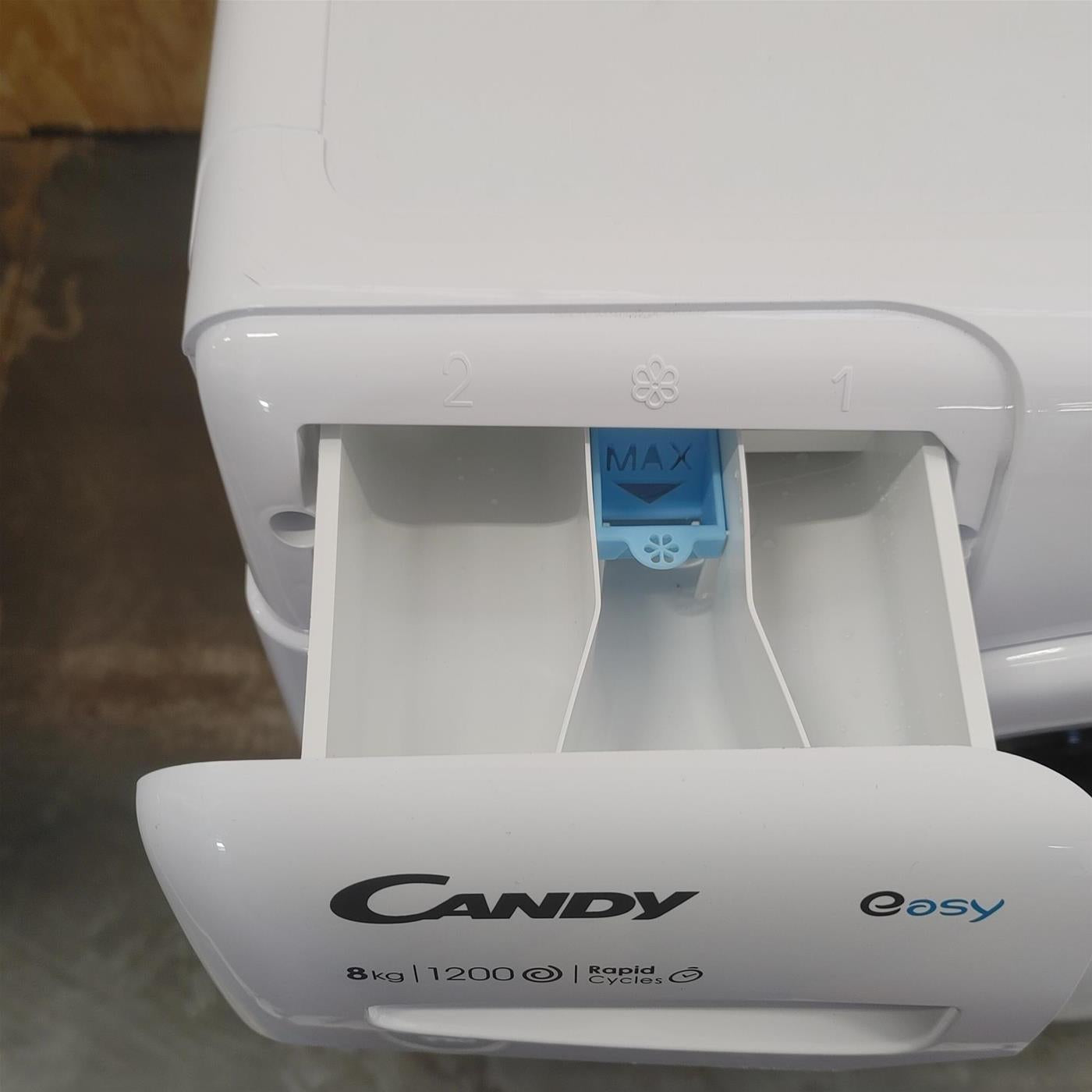 Lavatrice Candy Easy EY 1281DE/1-S Carica frontale 8 kg 1200 Giri/min Bianco