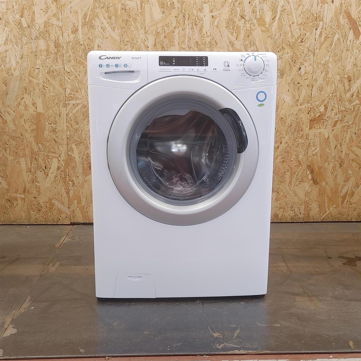 Lavatrice Candy Smart CSS41272DWSE-11 Caricamento frontale 7 kg 1200 Giri/min Bianco