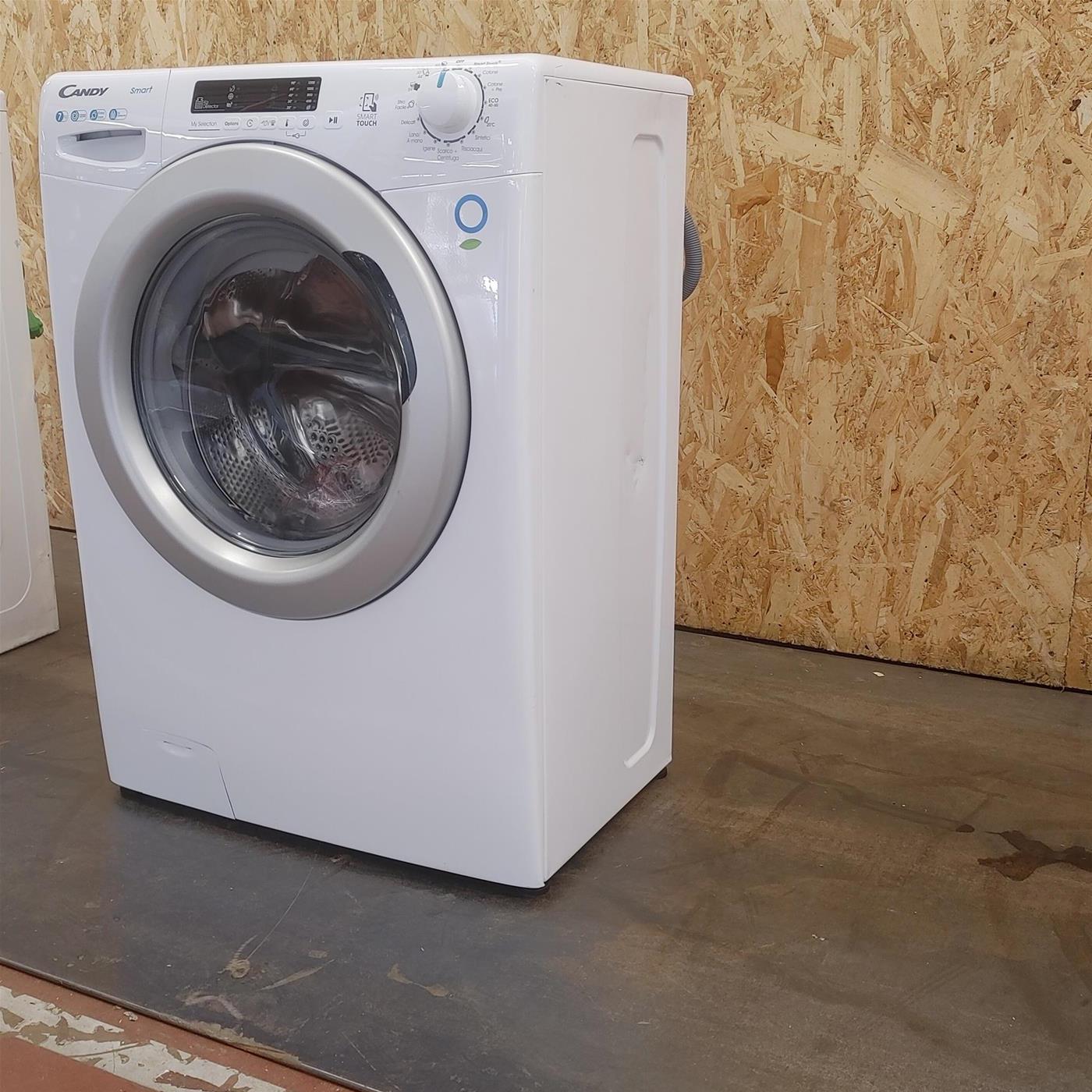 Lavatrice Candy Smart CSS41272DWSE-11 Caricamento frontale 7 kg 1200 Giri/min Bianco