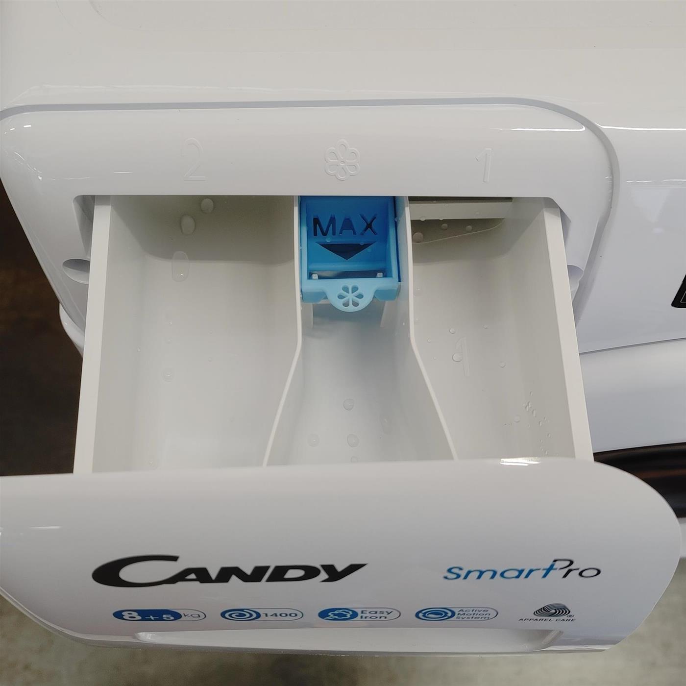 Lavasciuga Candy Smart Pro CSOW 4855TW4/1-S Libera Installazione Caricamento Frontale Bianco E