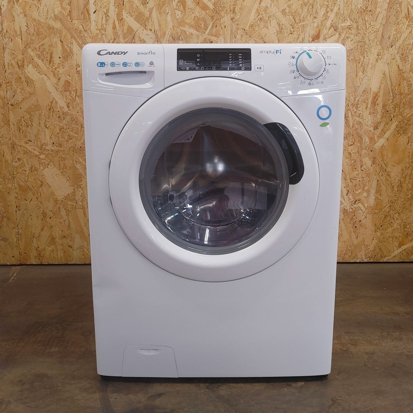 Lavasciuga Candy Smart Pro CSOW 4855TW4/1-S Libera Installazione Caricamento Frontale Bianco E