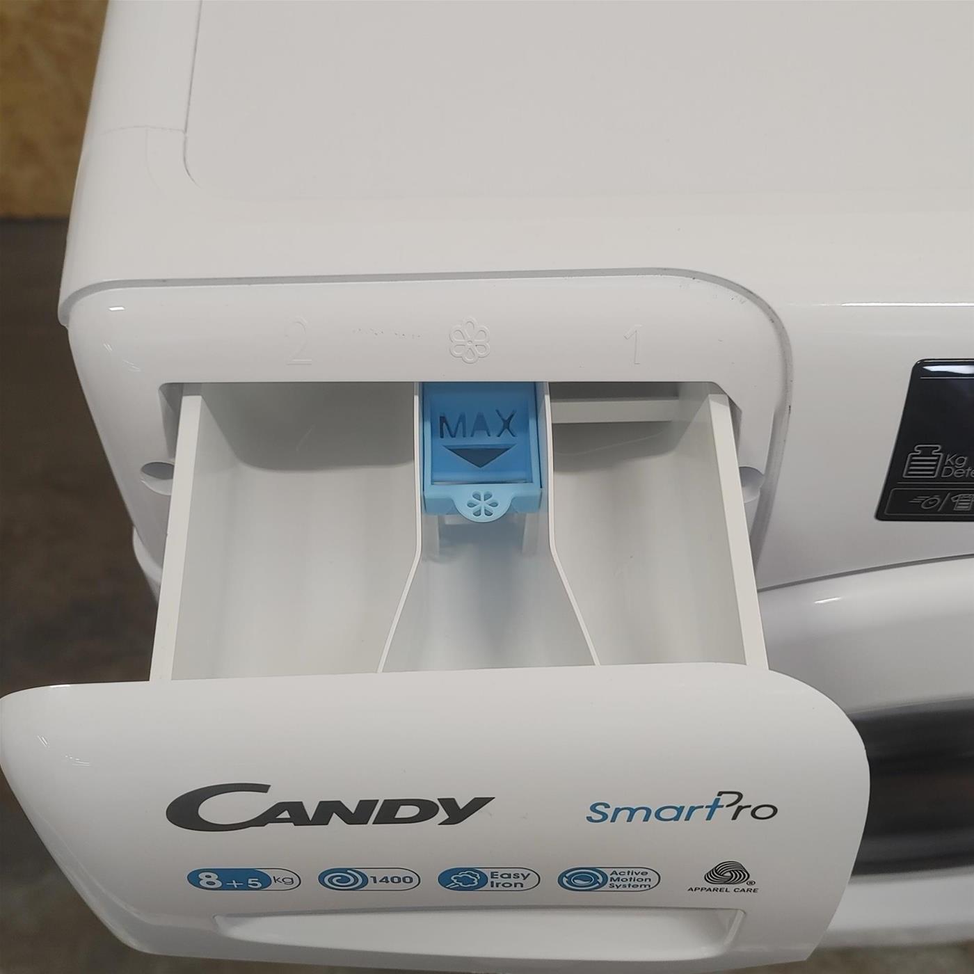 Lavasciuga Candy Smart Pro CSOW 4855TW4/1-S Libera Installazione Caricamento Frontale Bianco E