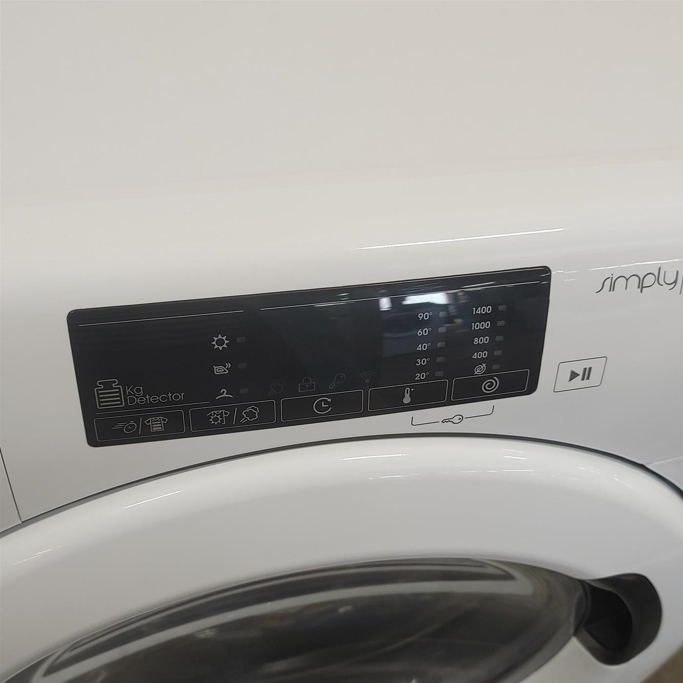 Lavasciuga Candy Smart Pro CSOW 4855TW4/1-S Libera Installazione Caricamento Frontale Bianco E