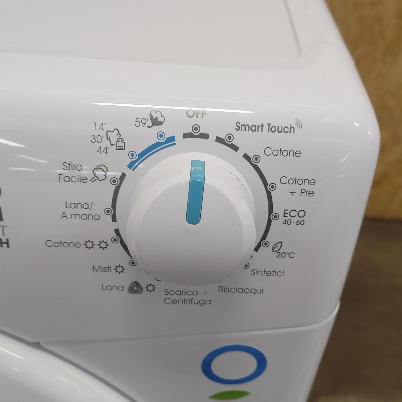 Candy Smart CSWS 4852DE/1-11 lavasciuga Libera installazione Caricamento frontale Bianco E