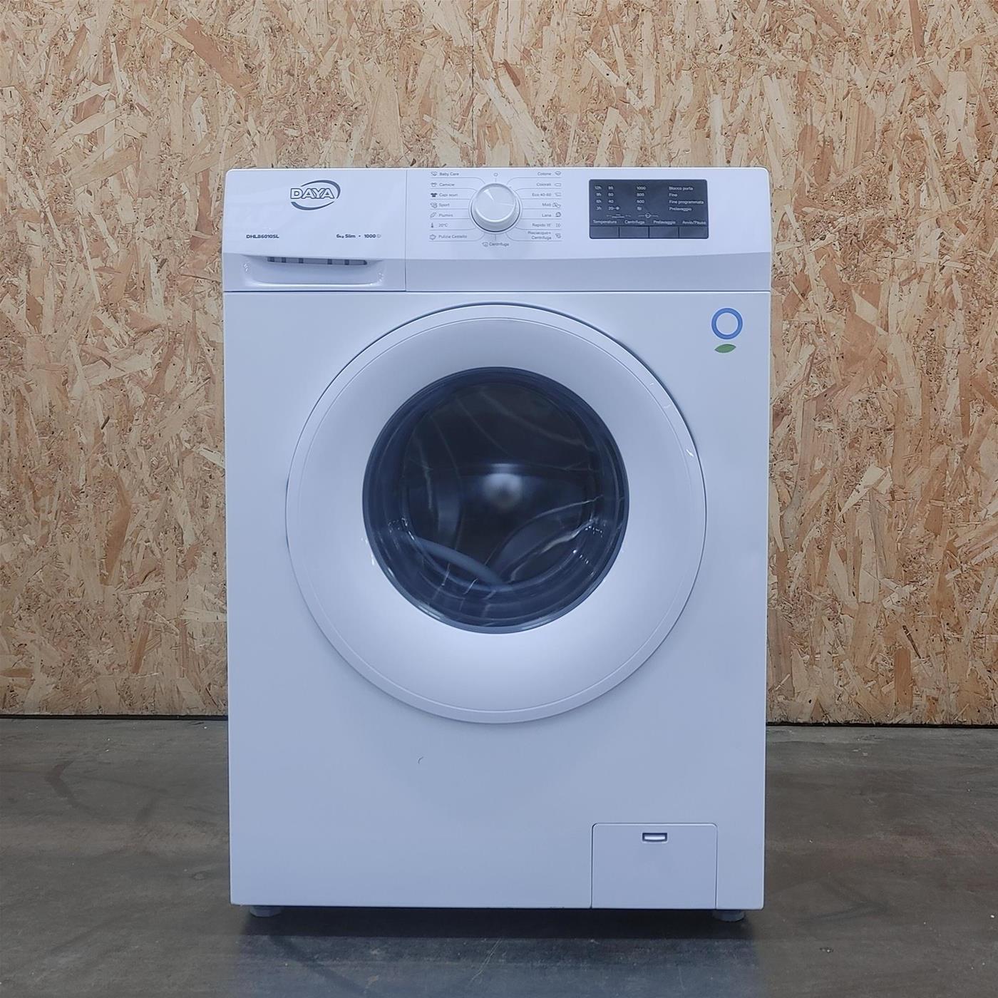 Lavatrice DAYA DHLB8014V Carica frontale 8 kg 1400 giri Bianco