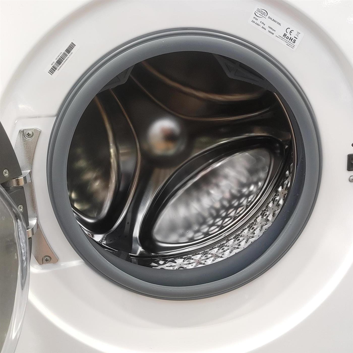 Lavatrice DAYA DHLB8014V Carica frontale 8 kg 1400 giri Bianco