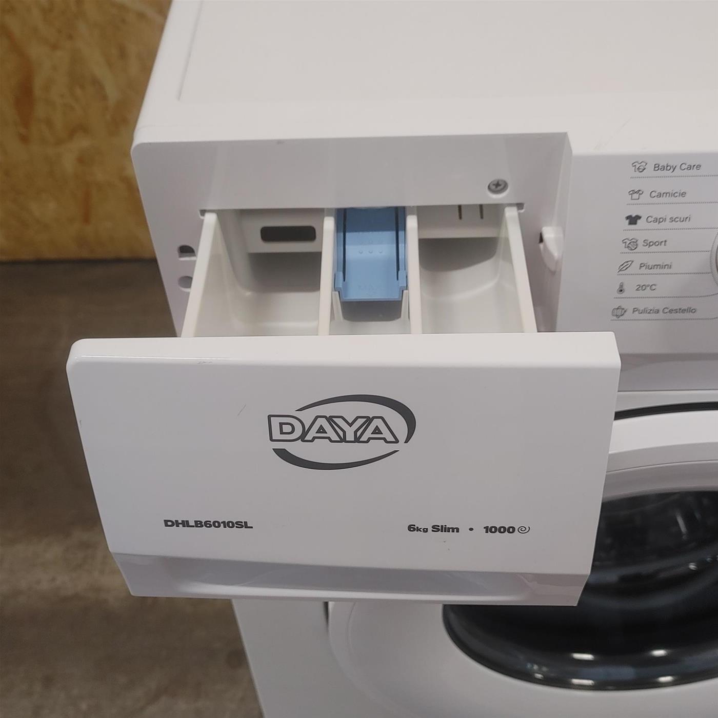 Lavatrice DAYA DHLB8014V Carica frontale 8 kg 1400 giri Bianco