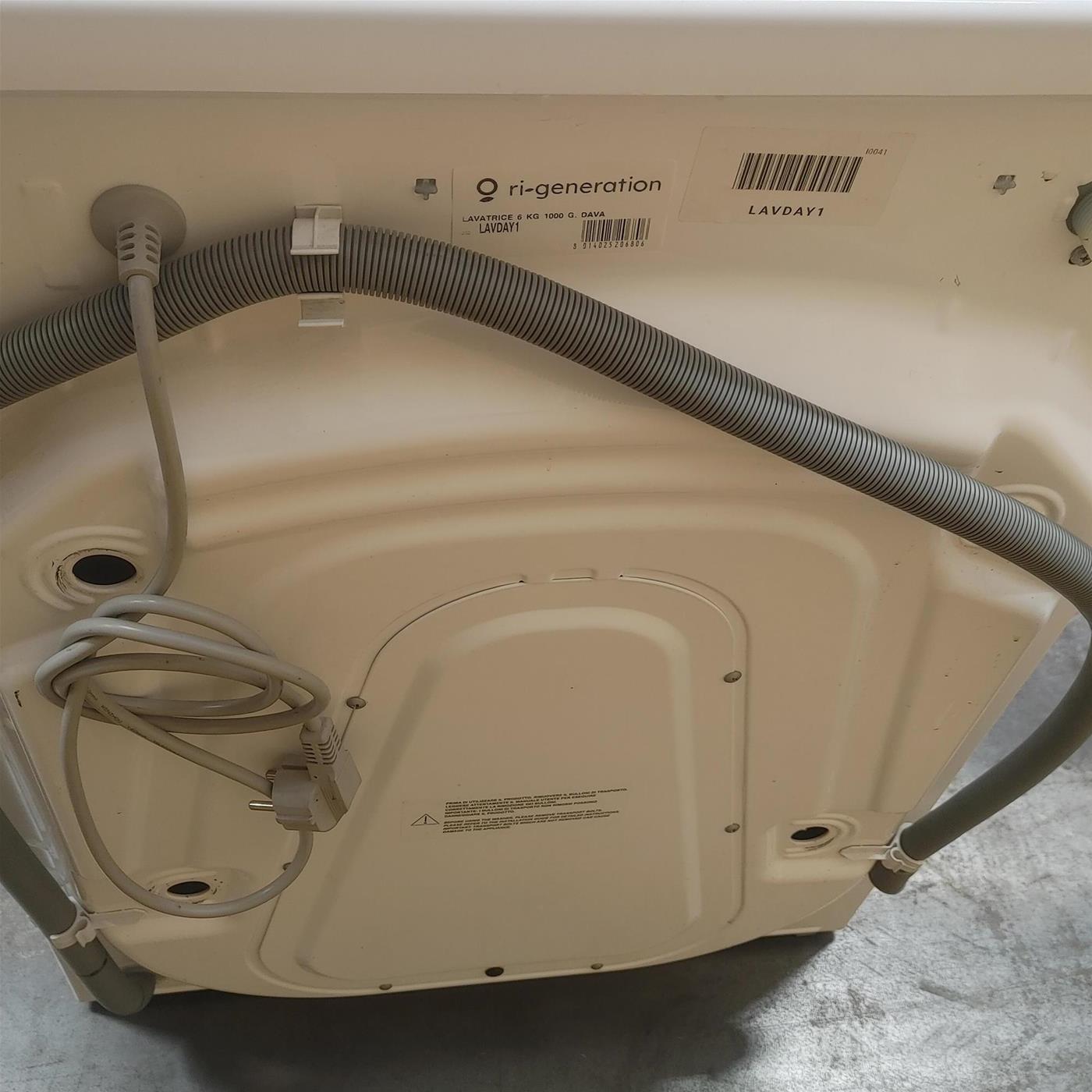 Lavatrice DAYA DHLB8014V Carica frontale 8 kg 1400 giri Bianco