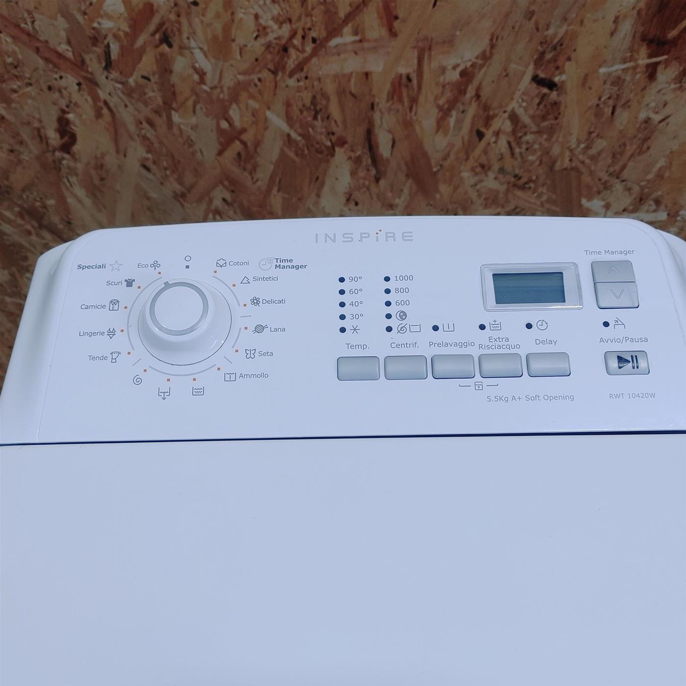 Electrolux RWT10420W Lavatrice carica dall'alto 5,5 Kg
