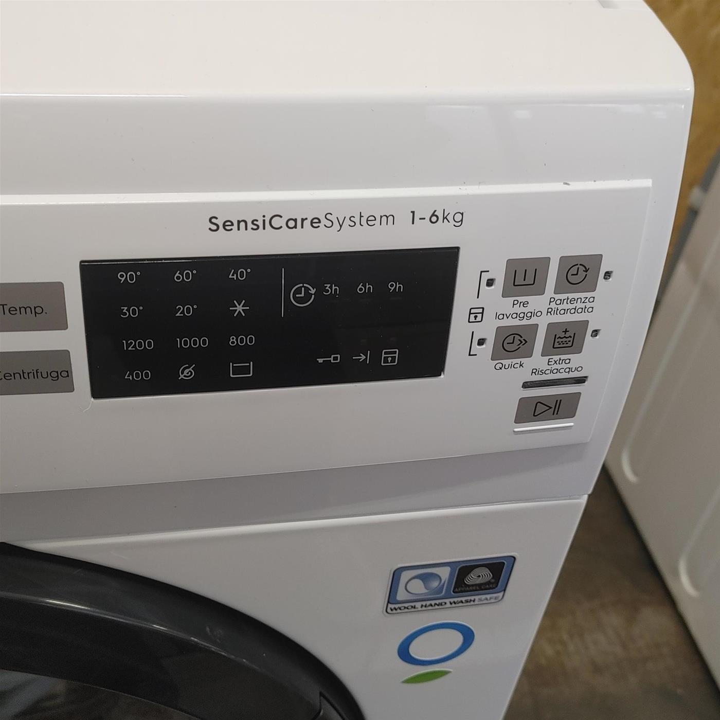 Lavatrice Electrolux EW6S560B Carica frontale 6 kg 1000 Giri/min Bianco
