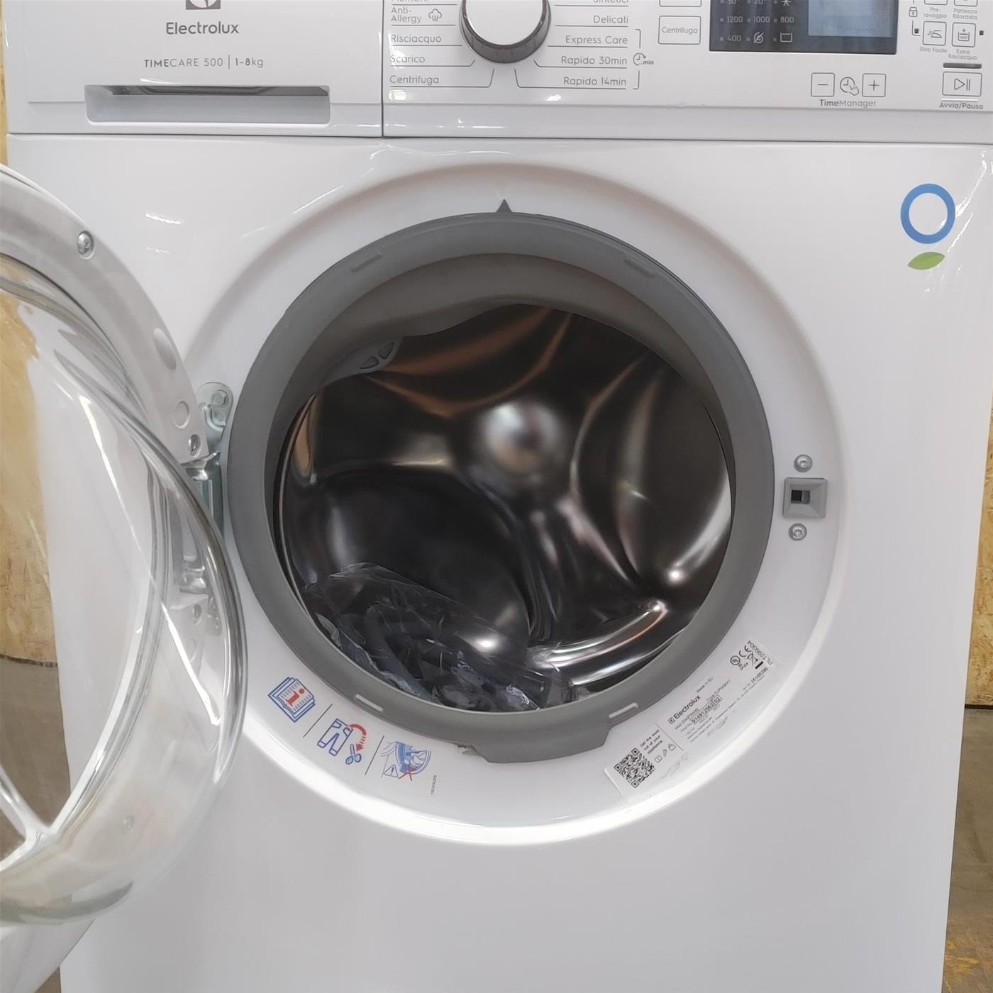 Lavatrice Electrolux EW2F5W82 Carica frontale 8 kg 1151 giri Bianco