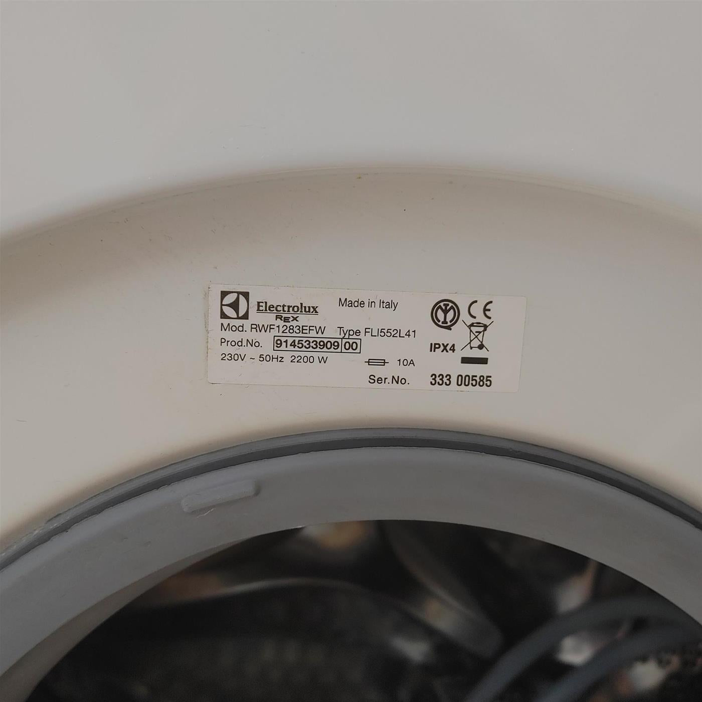 Lavatrice Electrolux RWF1284BW Carica frontale 8 kg 1200 giri Bianco
