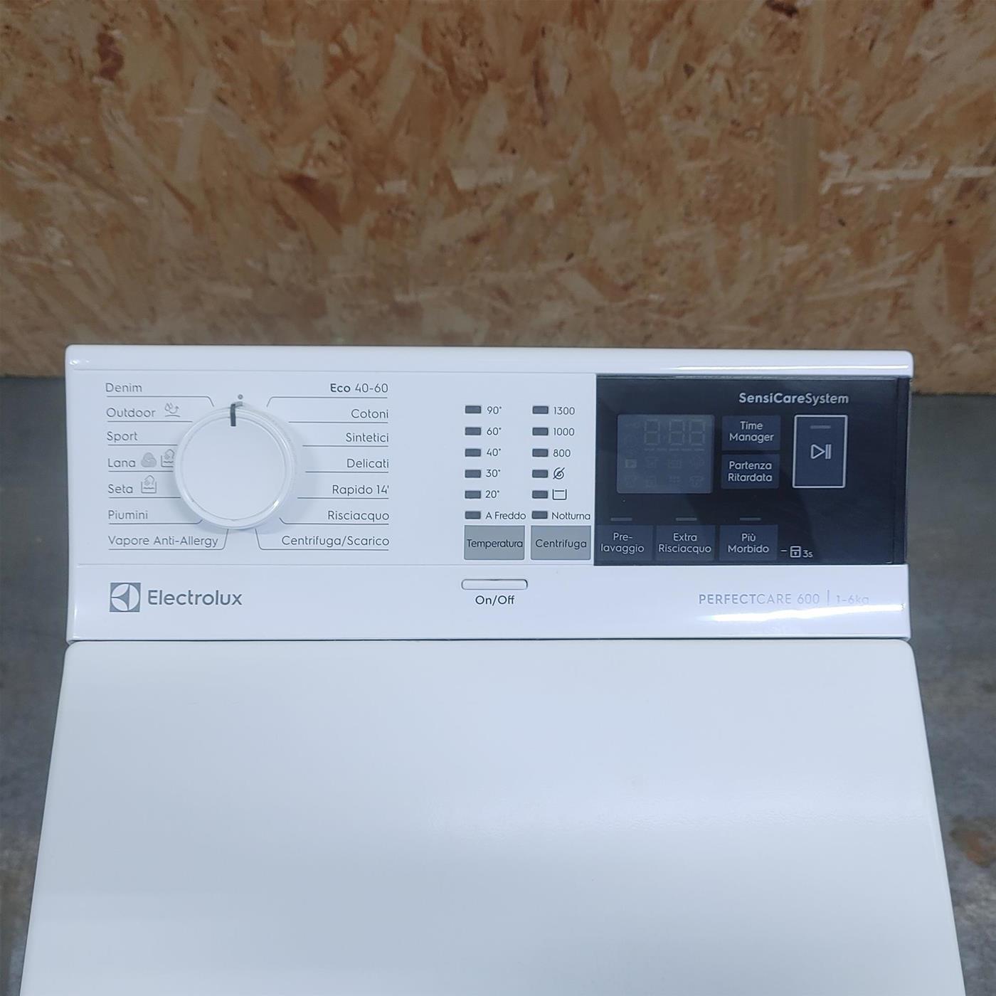 Lavatrice Electrolux EW6T463L Caricamento dall'alto 6 kg 1251 giri Bianco