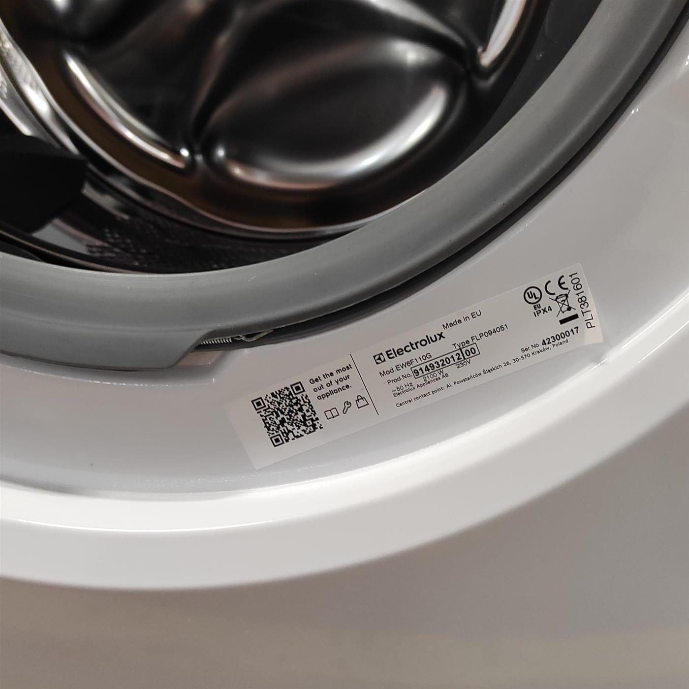 Lavatrice Electrolux SensiCare 600 EW6F110G serie 600 10 Kg