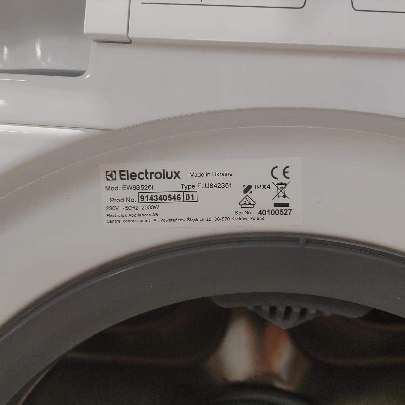Lavatrice Electrolux EW6S526I 6 Kg