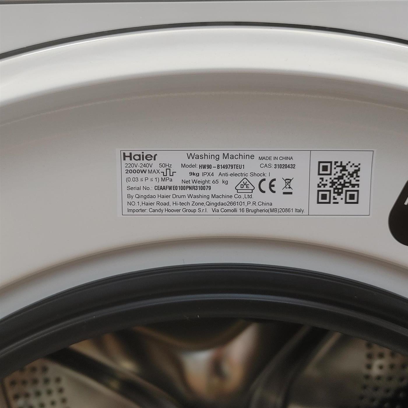 Lavatrice Haier I-Pro Series 7 HW90-B14979 9 Kg