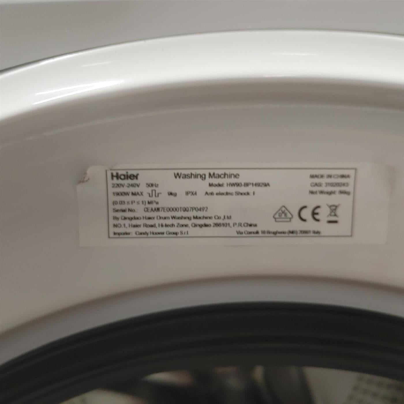 Lavatrice Haier HW90-BP14929A-S 9 Kg