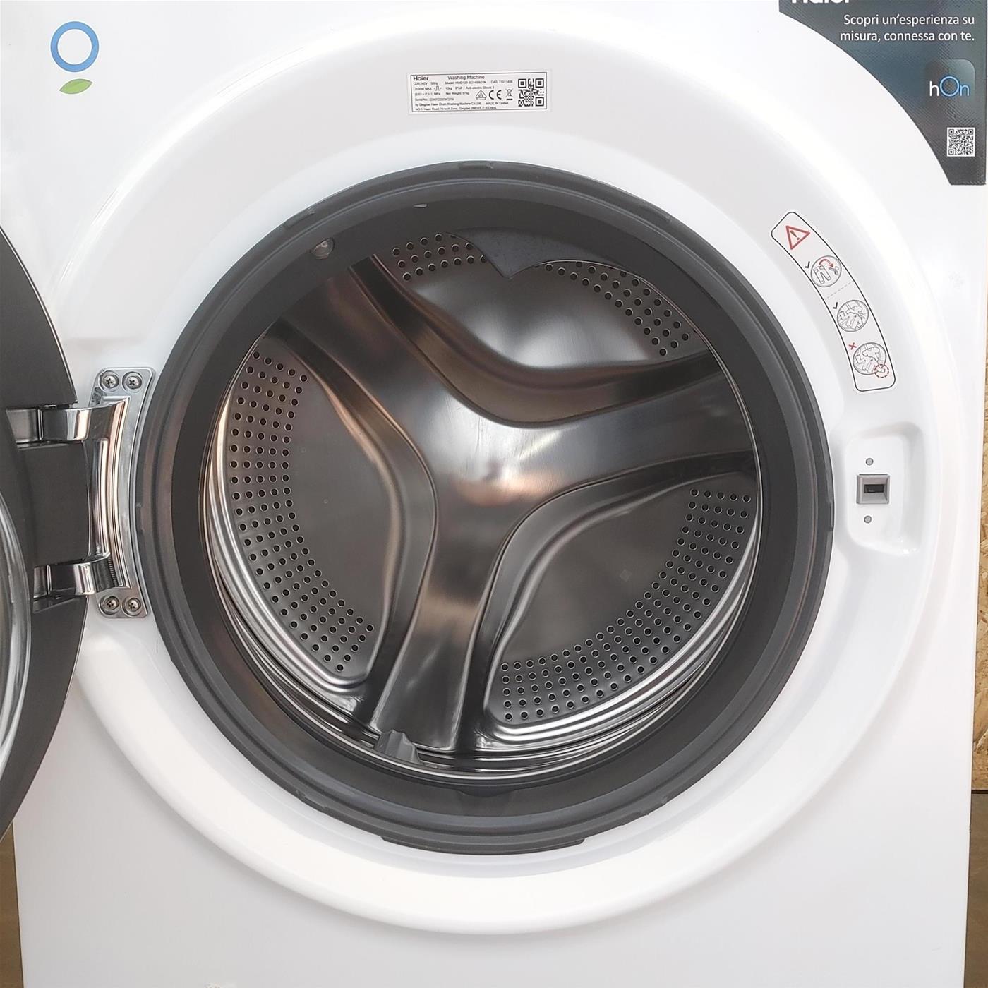 HAIER - Lavasciuga HWD100BD1499U1NI SuperDrum Series9-Bianco