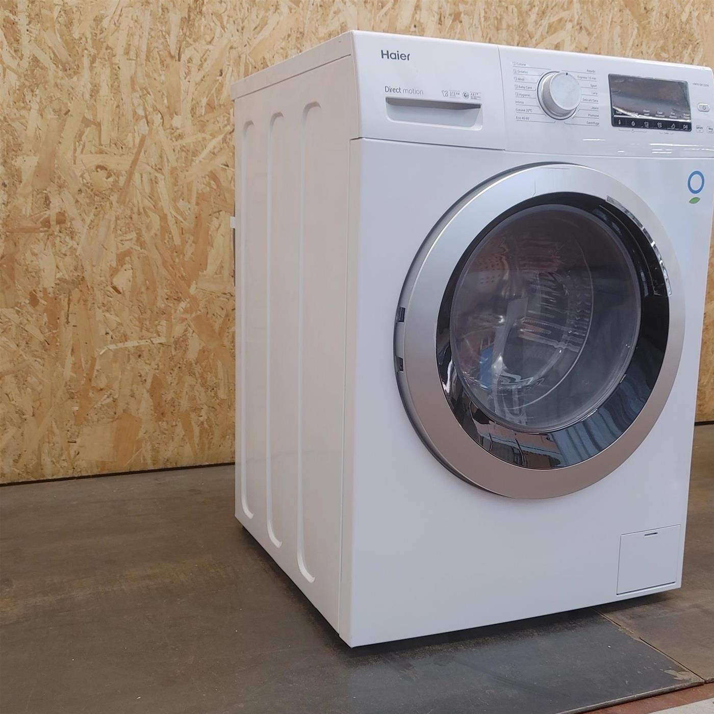 Haier Series 30 HW90-SB1230N lavatrice Caricamento frontale 9 kg 1200 Giri/min Bianco