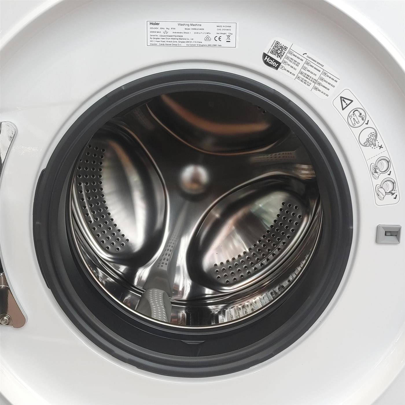 Lavatrice Haier I-Pro Series 3 HW80-B14939 Carica frontale 8 kg 1400 giri/min Bianco