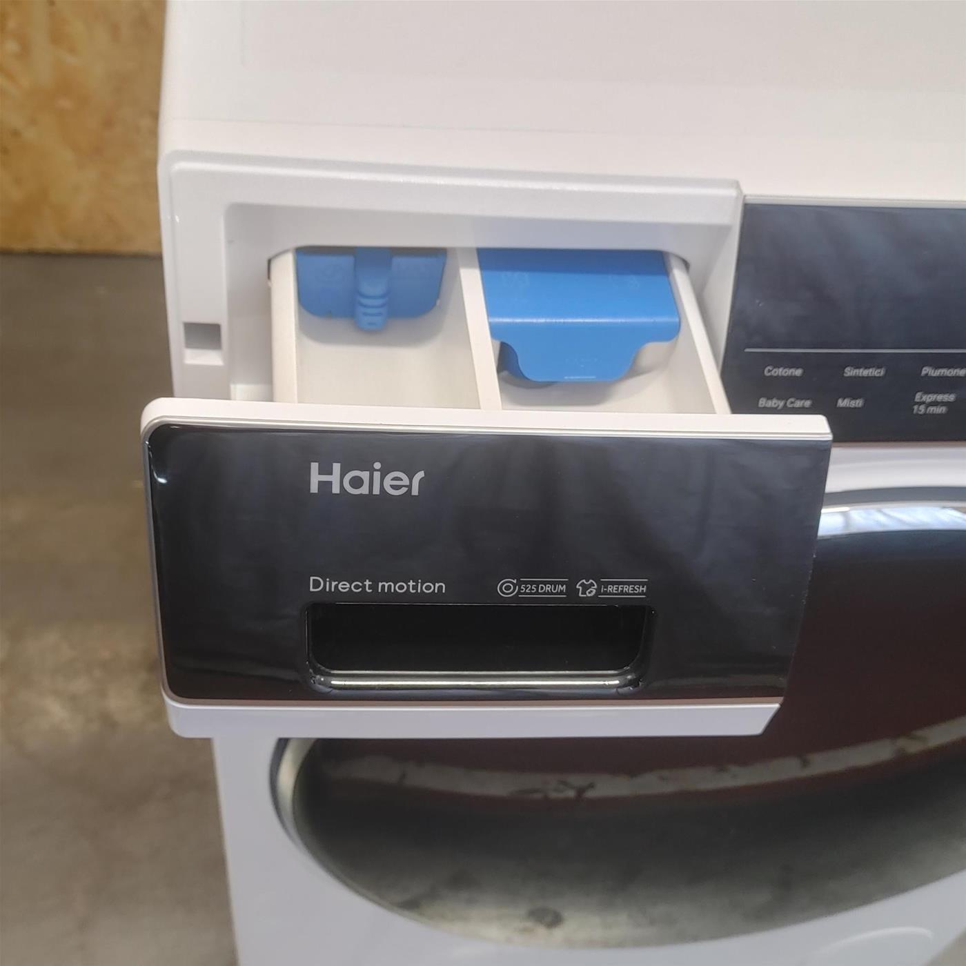 Haier I-Pro Series 7 HWD80-B14979 lavatrice asciugatrice Libera installazione Bianco D