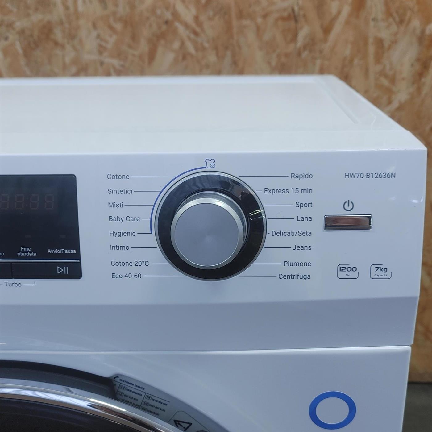 Lavatrice Haier Serie 636 HW70-B12636N 7 Kg