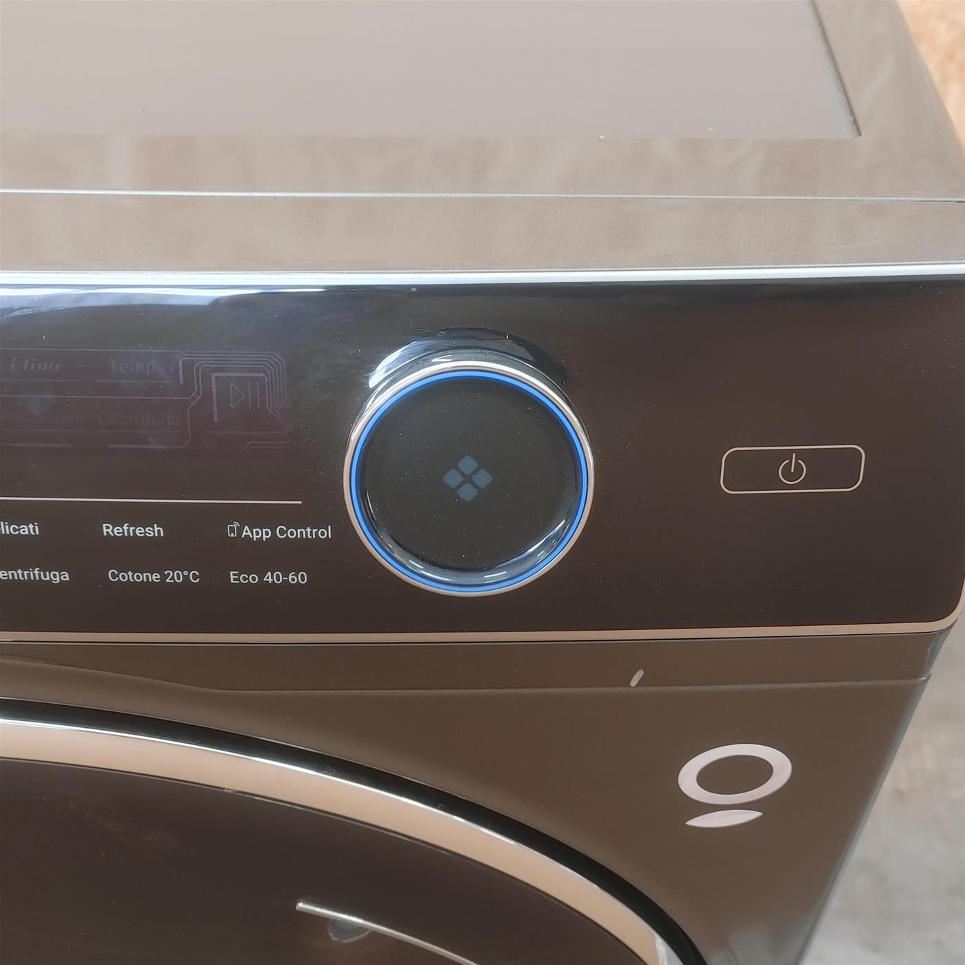 Lavatrice Haier I-Pro Series 7 HW120-B14979S Carica frontale 12 kg 1400 giri/min Nero, Grigio