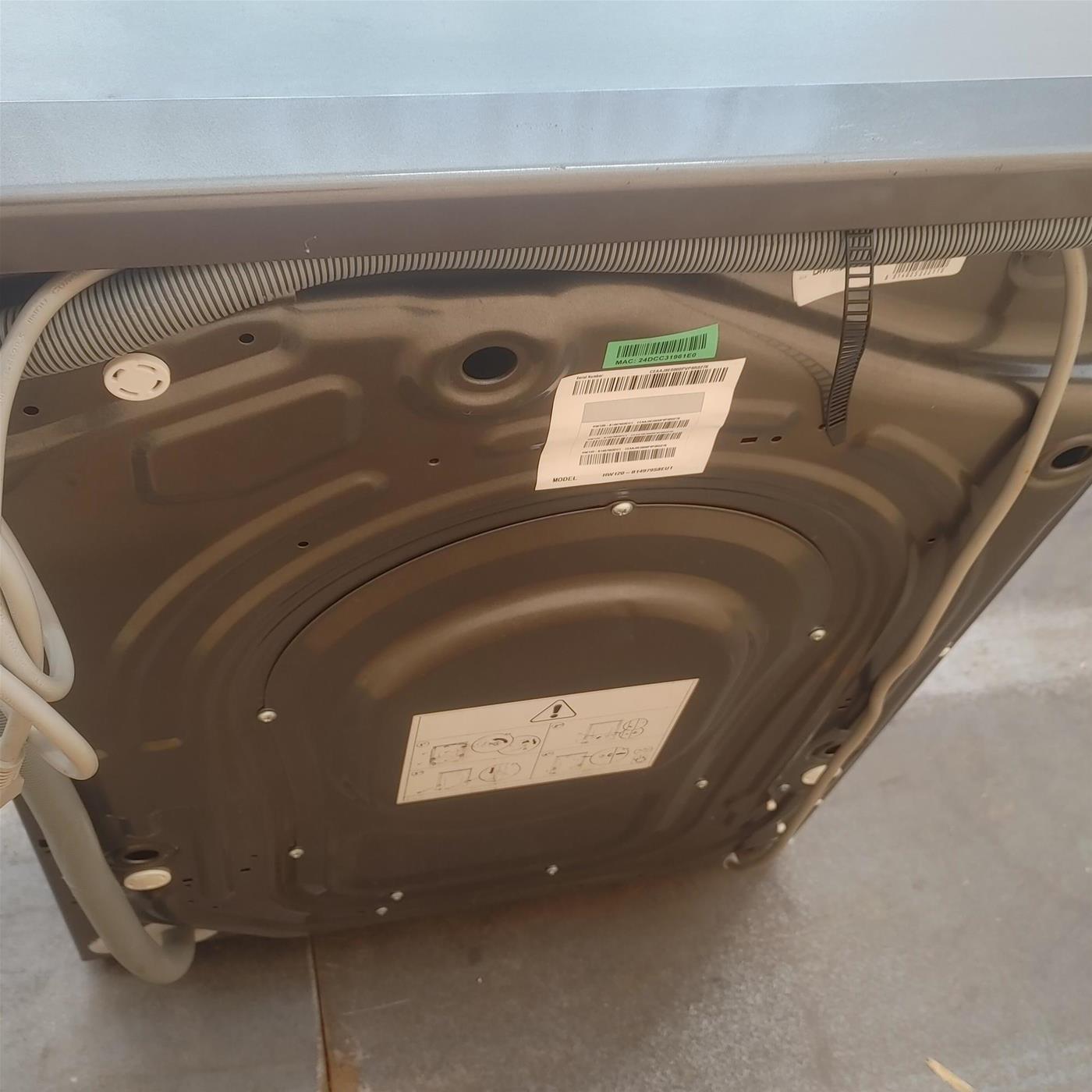 Lavatrice Haier I-Pro Series 7 HW120-B14979S Carica frontale 12 kg 1400 giri/min Nero, Grigio