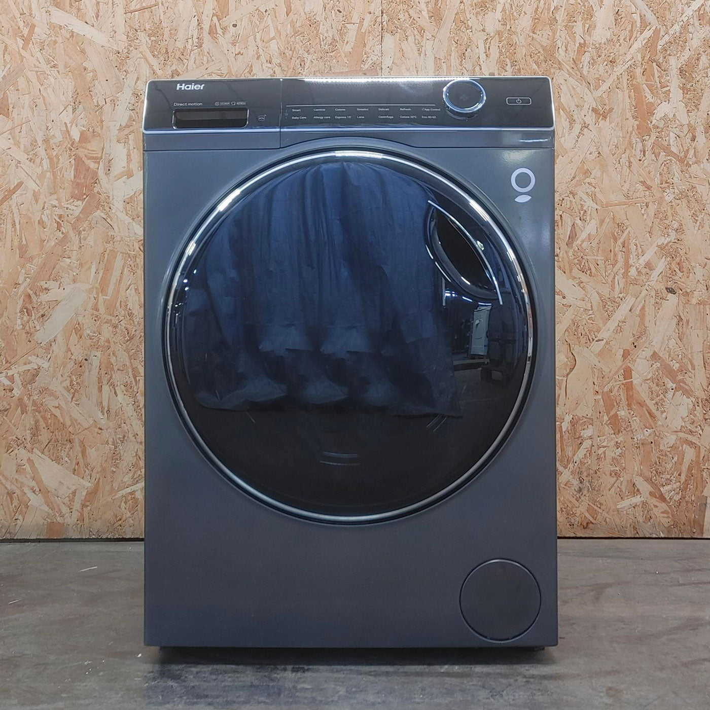 Lavatrice Haier I-Pro Series 7 HW120-B14979S Carica frontale 12 kg 1400 giri/min Nero, Grigio