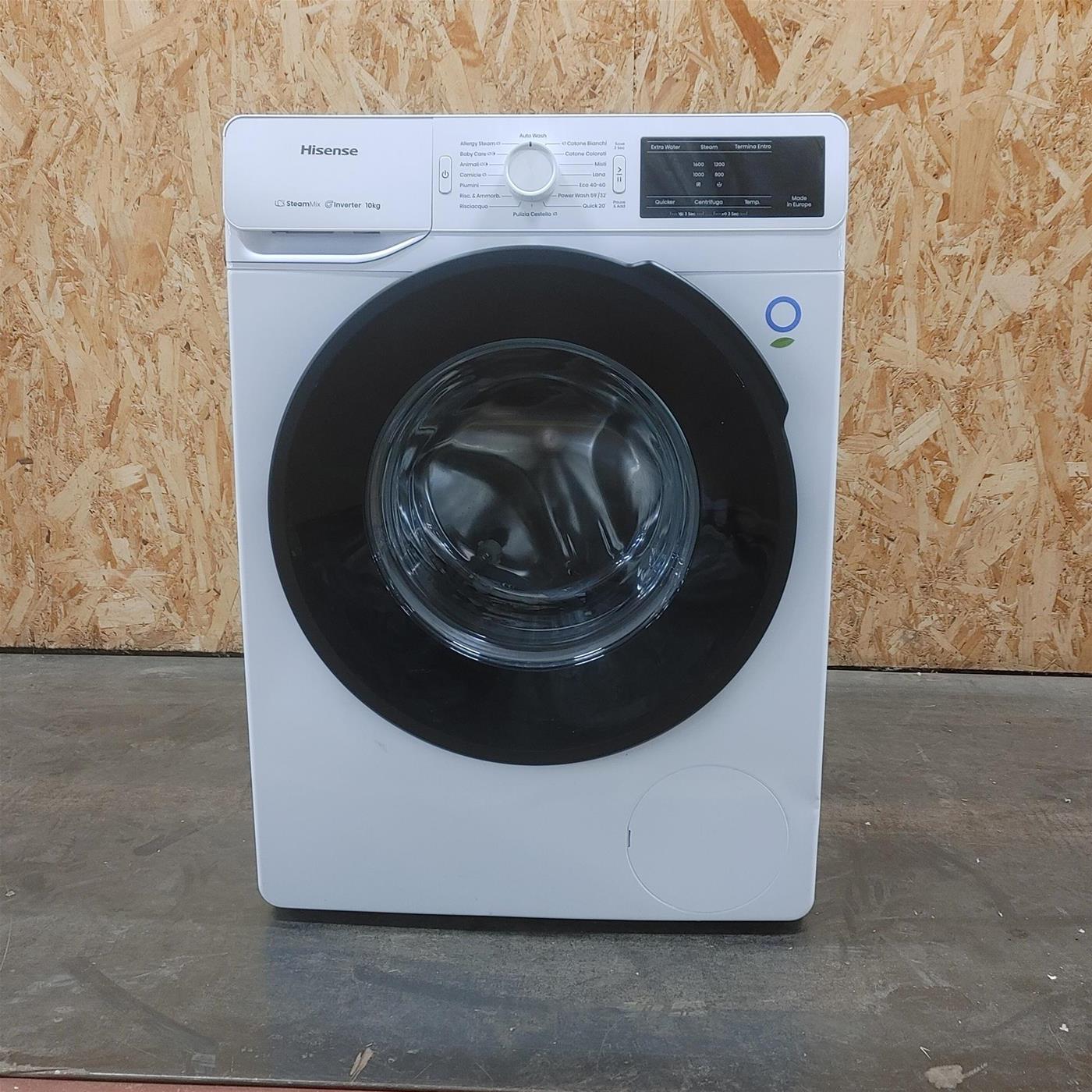 Lavatrice Hisense WF3V943BW/BLX Classe A 9 Kg