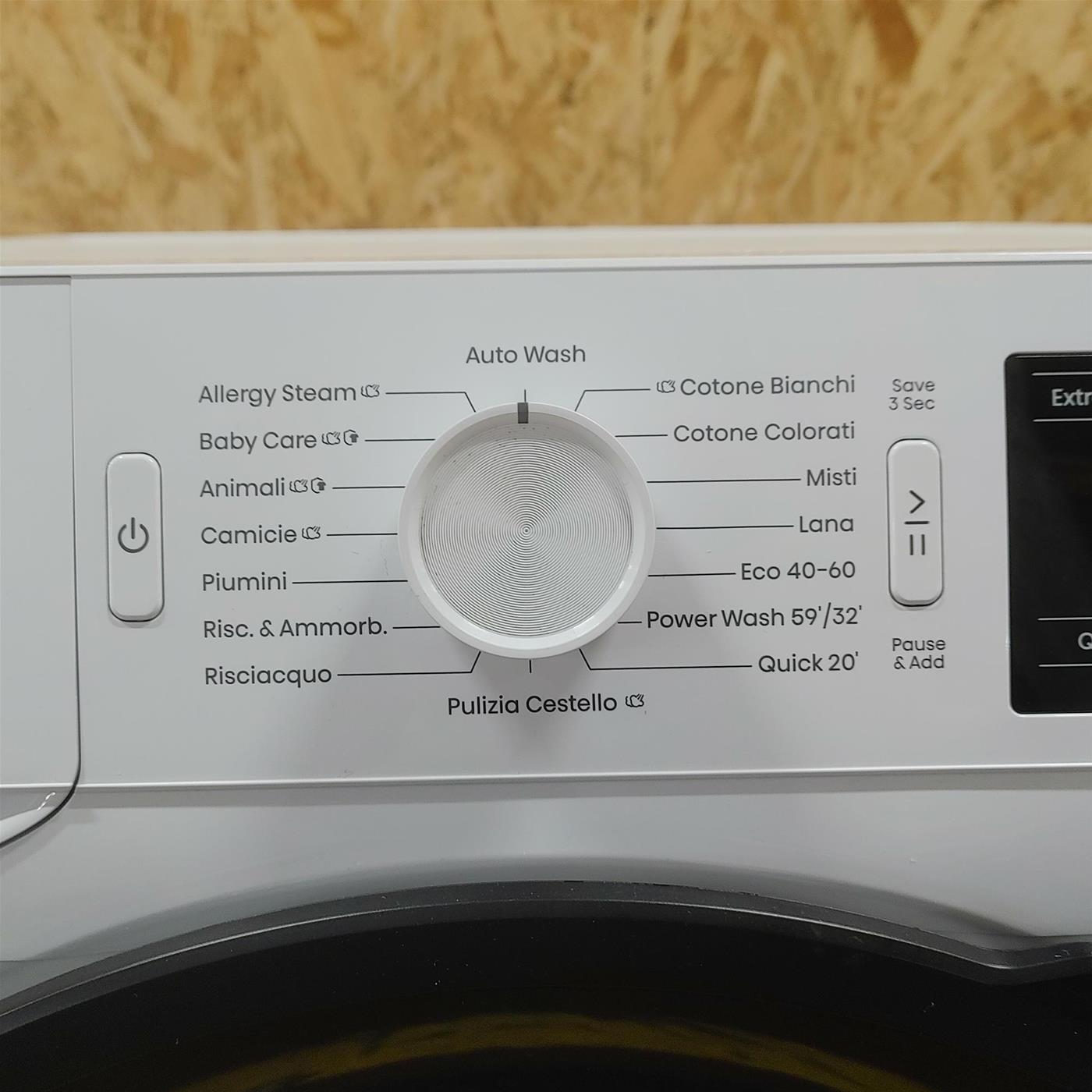 Lavatrice Hisense WF3V943BW/BLX Classe A 9 Kg