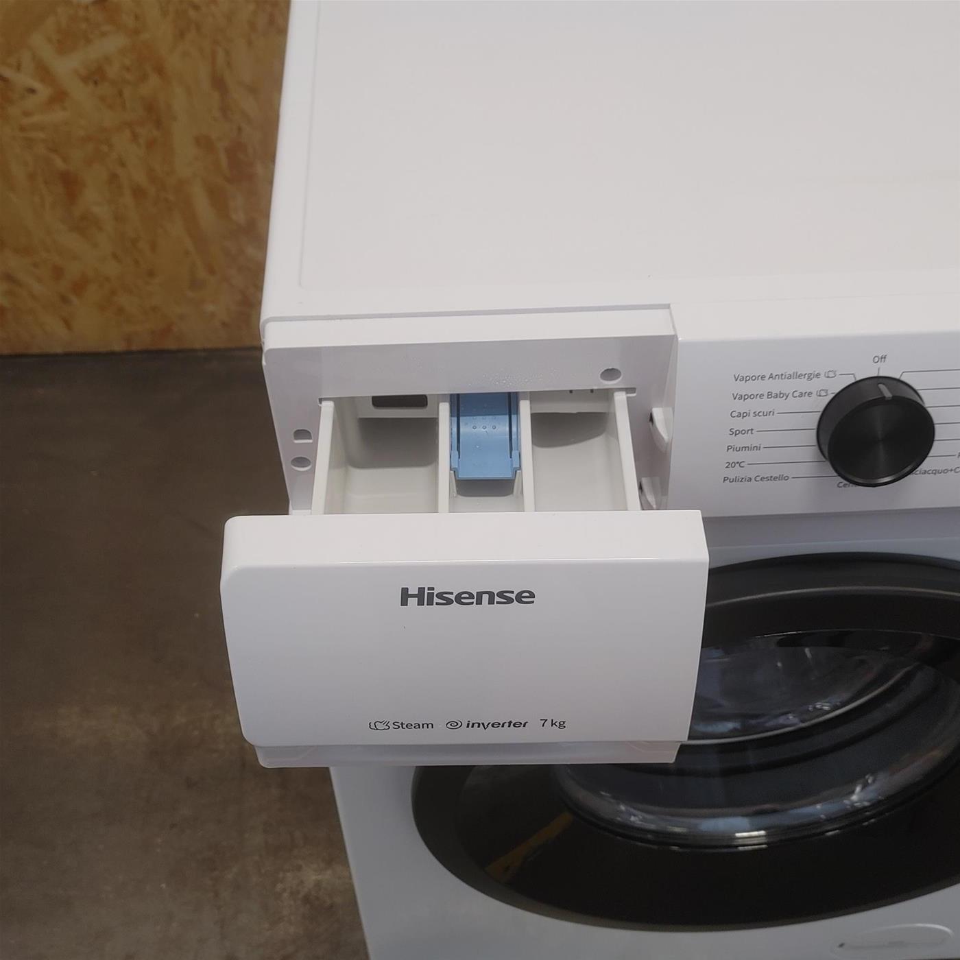 Lavatrice Hisense WFQP7012EVM 7 Kg