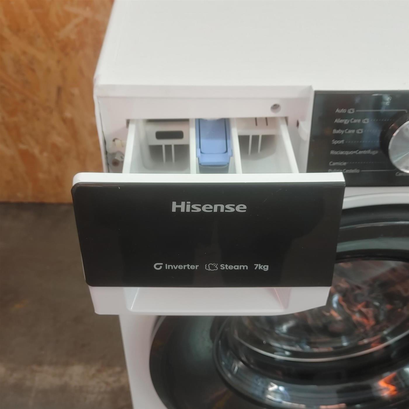 Lavatrice Hisense WF3S7021BW Classe A 7 Kg