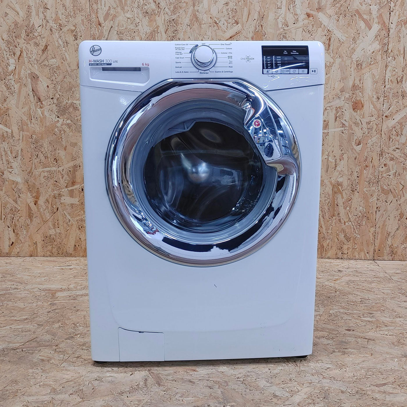 Hoover H-WASH 300 LITE H3W34 262DCE-11 lavatrice Caricamento frontale 6 kg 1200 Giri/min D Bianco