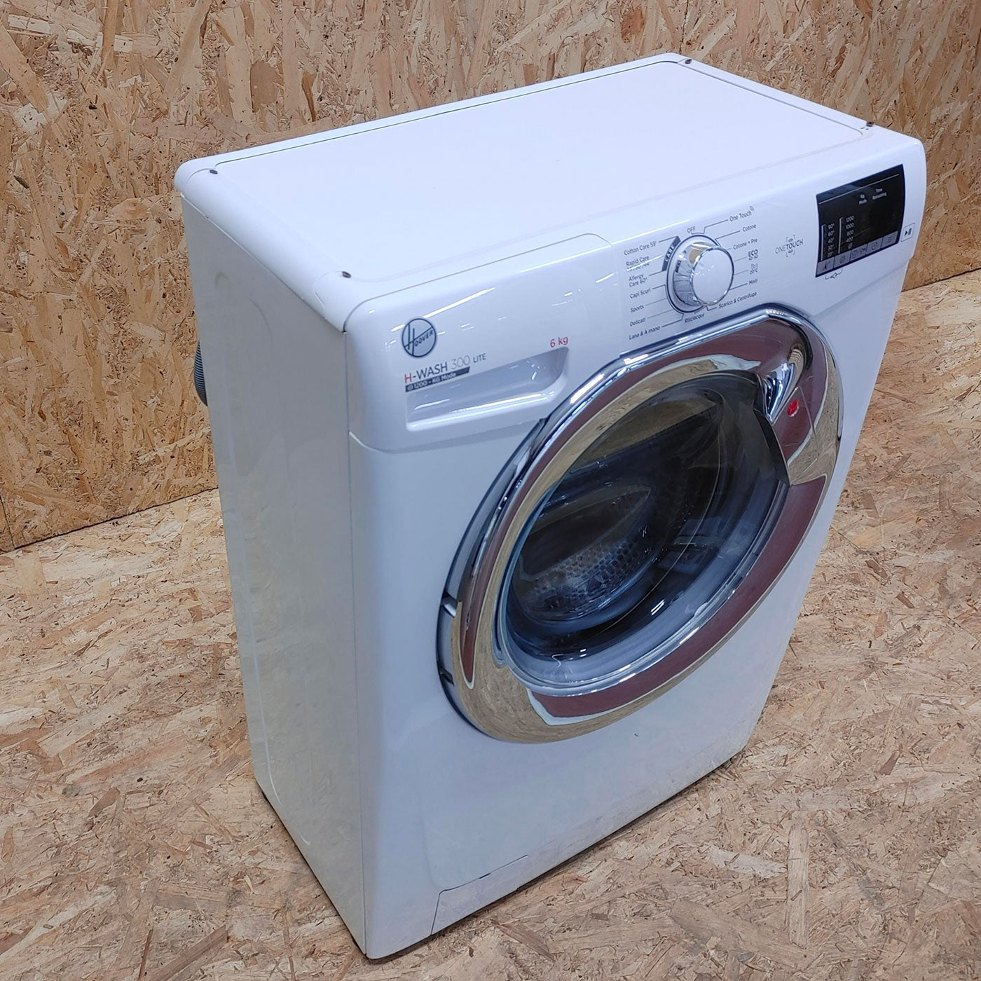 Hoover H-WASH 300 LITE H3W34 262DCE-11 lavatrice Caricamento frontale 6 kg 1200 Giri/min D Bianco