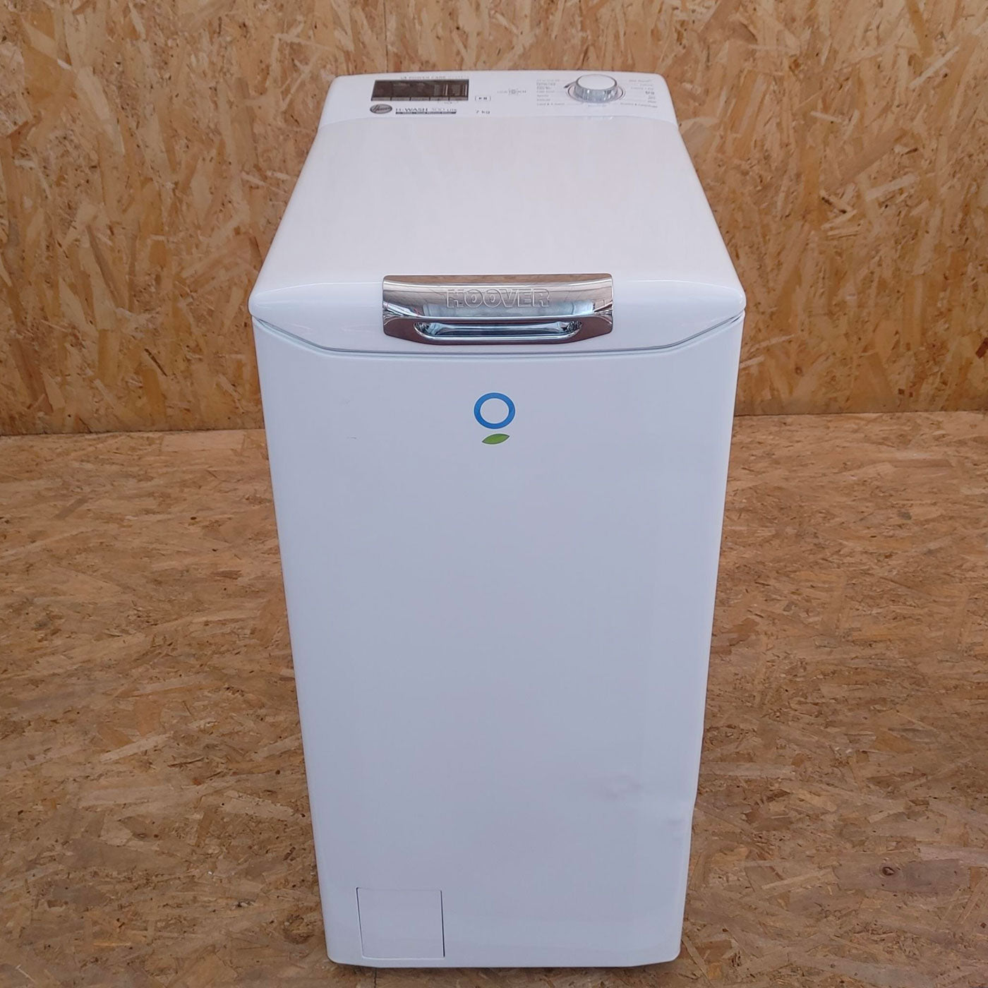 Hoover H-WASH 300 LITE H3TM272DACE/1-11 lavatrice Caricamento dall'alto 7 kg 1200 Giri/min F Bianco