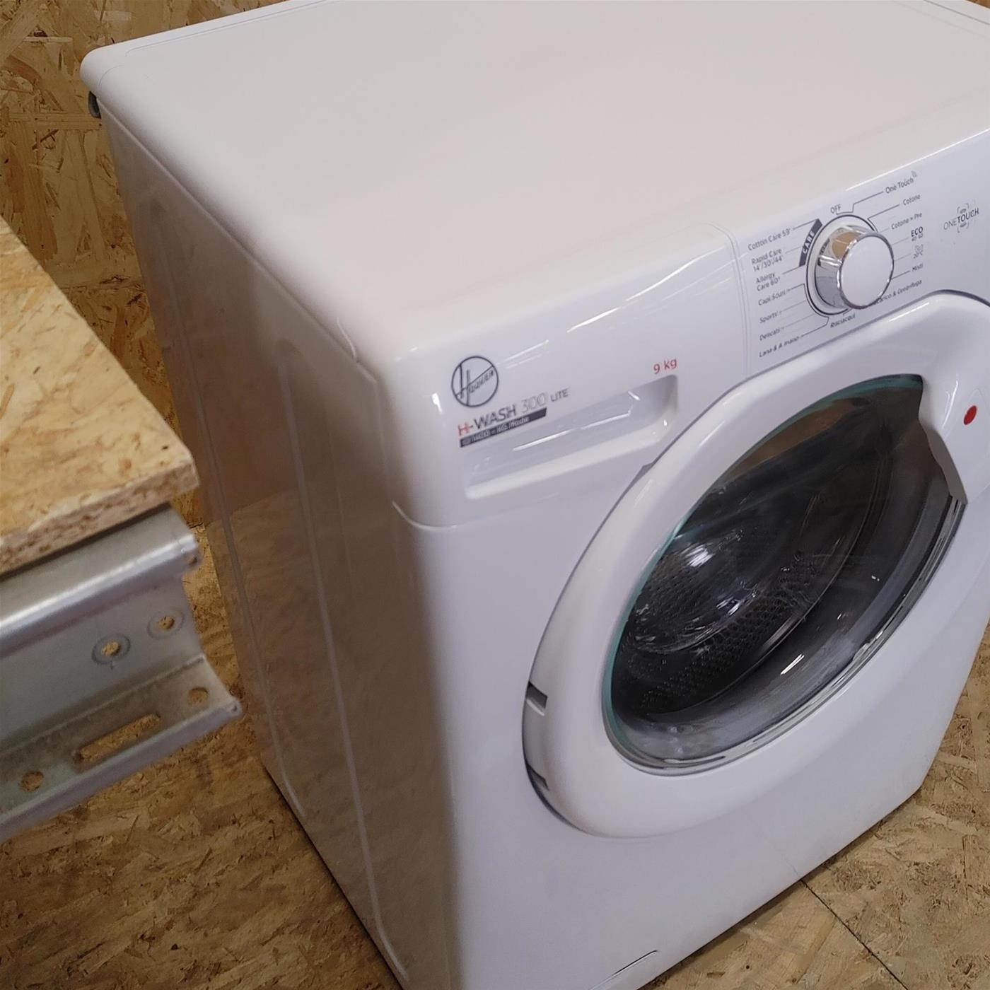 Hoover H-WASH 300 LITE H3W 492DE-11 lavatrice Caricamento frontale 9 kg 1400 Giri/min D Bianco