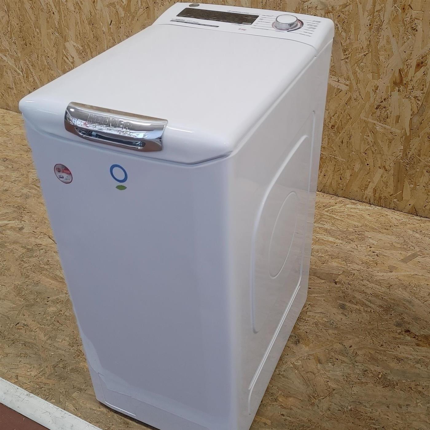 Hoover H-WASH 300 PLUS H3TSM48TAMCE-11 lavatrice Caricamento dall'alto 8 kg 1400 Giri/min B Bianco