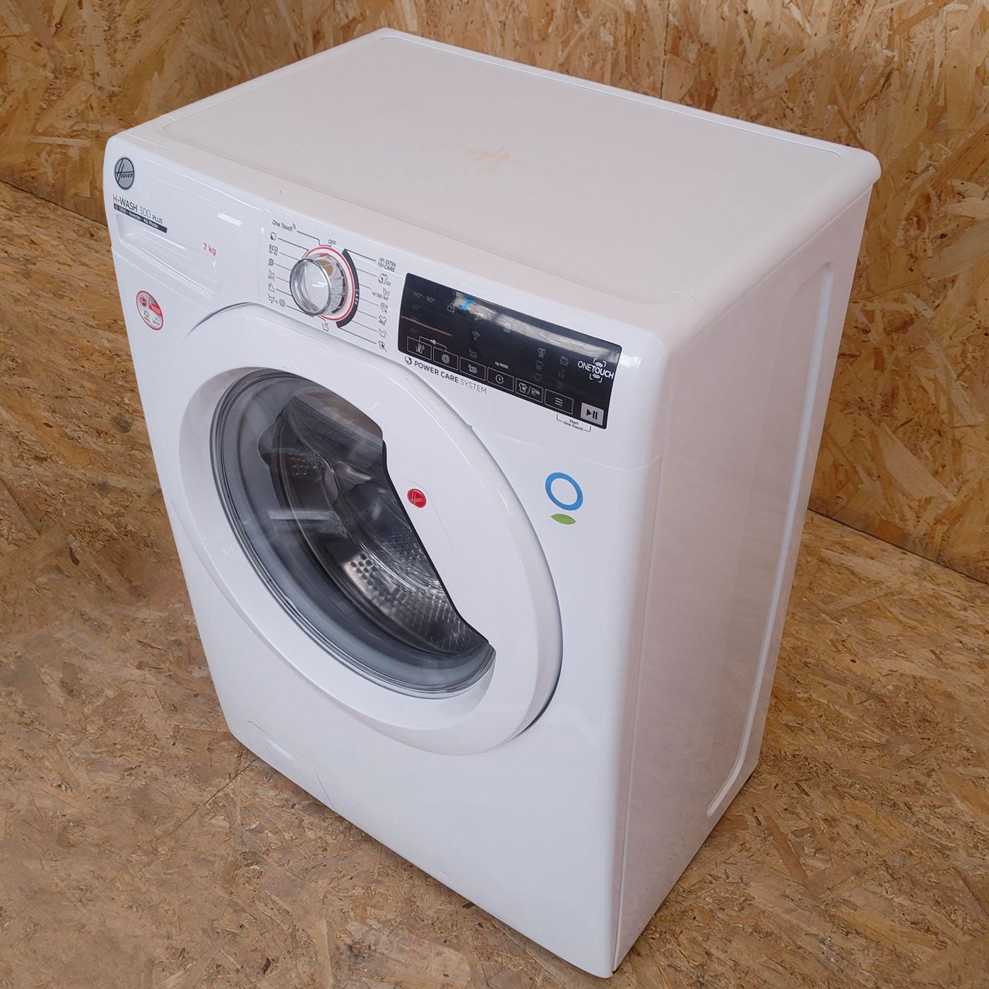 Hoover H-WASH 300 PLUS H3W4 37TXME/1-S lavatrice Caricamento frontale 7 kg 1300 Giri/min A Bianco