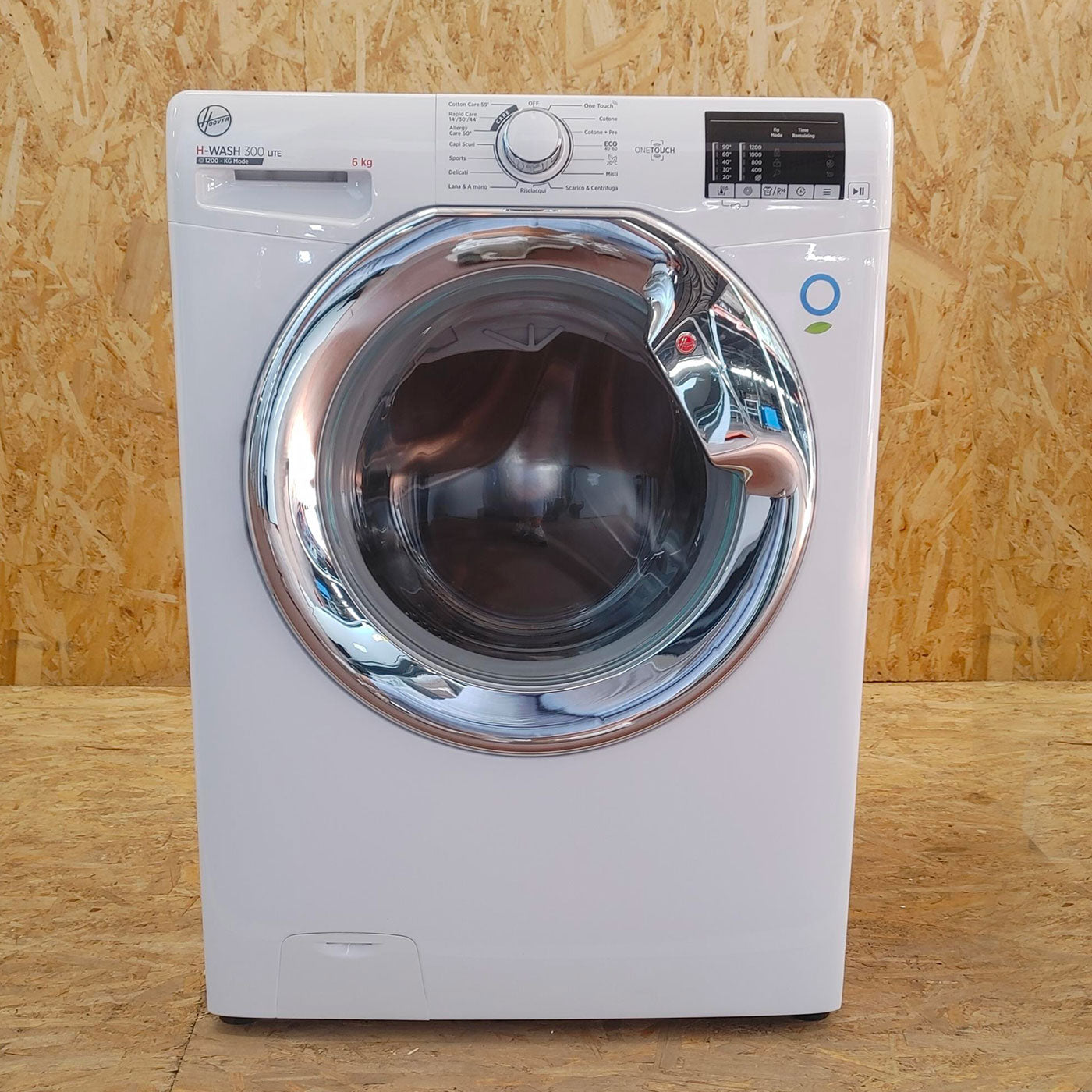Lavatrice Hoover H-WASH 300 LITE H3W34 262DCE-11 Caricamento frontale 6 kg 1200 Giri/min Bianco
