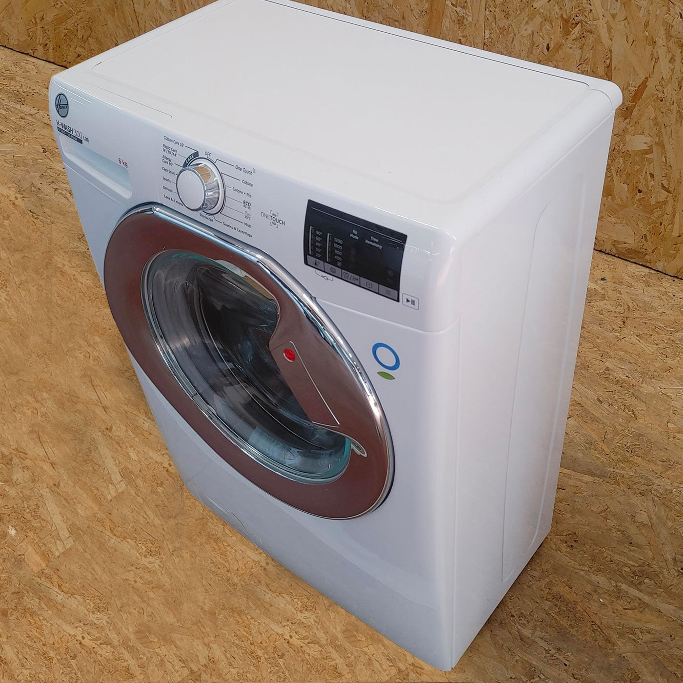 Lavatrice Hoover H-WASH 300 LITE H3W34 262DCE-11 Caricamento frontale 6 kg 1200 Giri/min Bianco