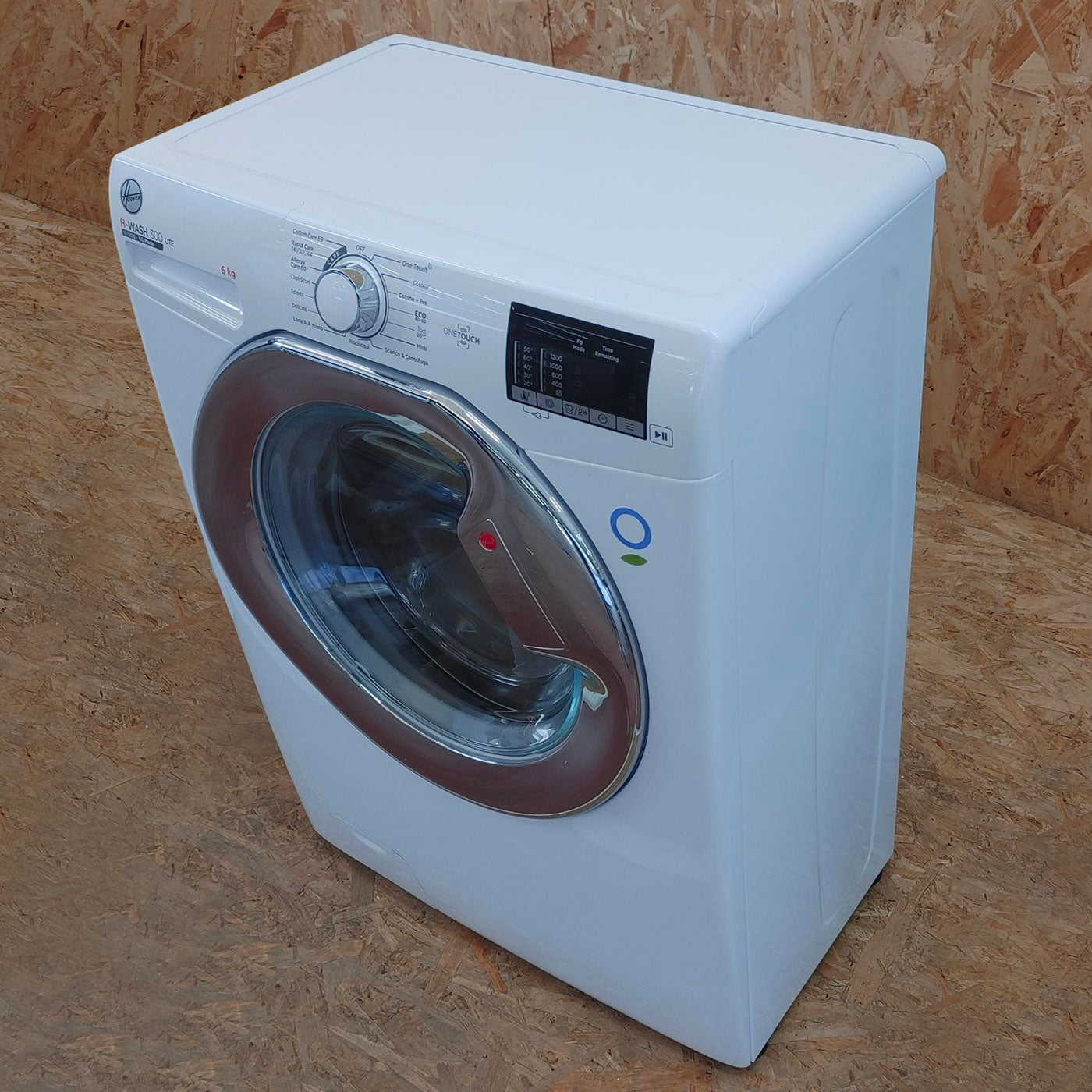 Lavatrice Hoover H-WASH 300 LITE H3W34 262DCE-11 Caricamento frontale 6 kg 1200 Giri/min Bianco