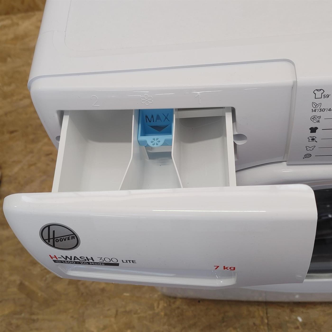 Lavatrice Hoover H-WASH 300 LITE H3W4 472DE/1-S Caricamento frontale 7 kg 1400 Giri/min Bianco