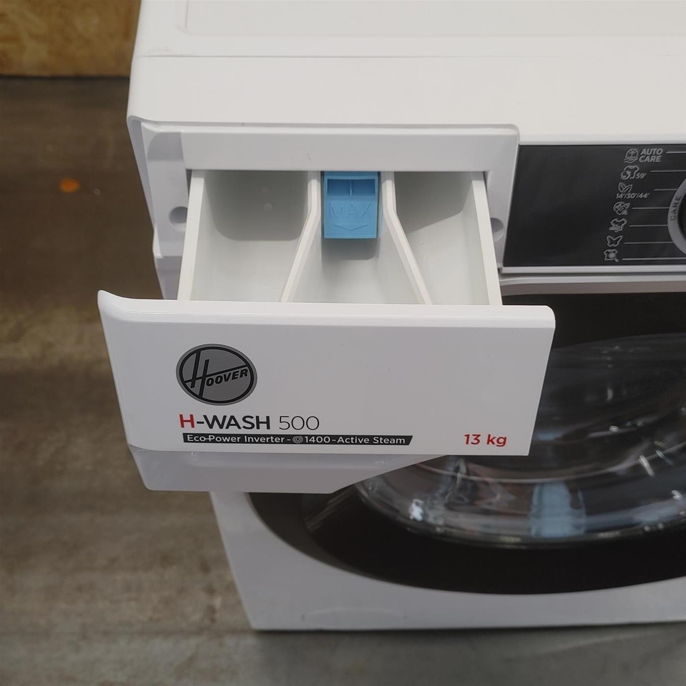Lavatrice Hoover H-WASH 500 HWE 413AMBS/1-S Carica frontale 13 kg 1400 giri Bianco