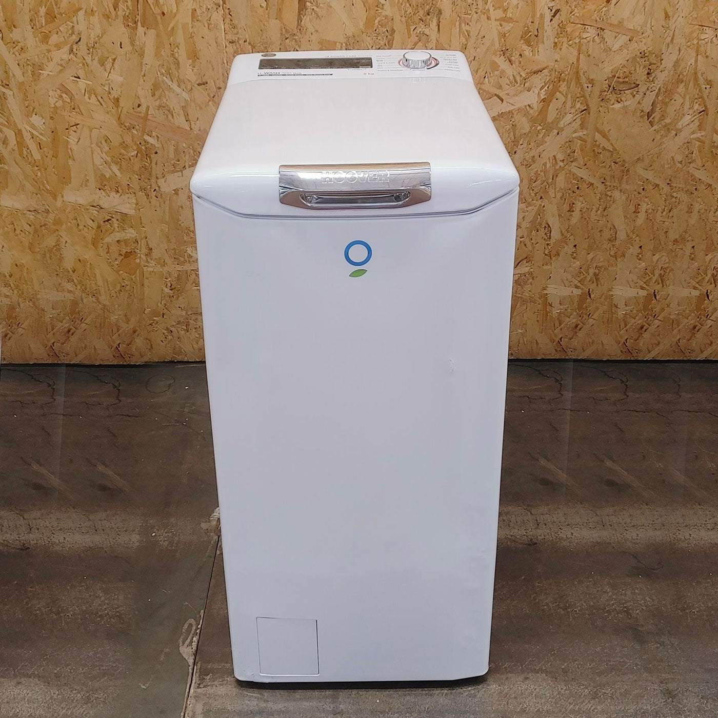 Hoover H-WASH 300 PLUS H3TSM48TAMCE-11 lavatrice Caricamento dall'alto 8 kg 1400 Giri/min B Bianco