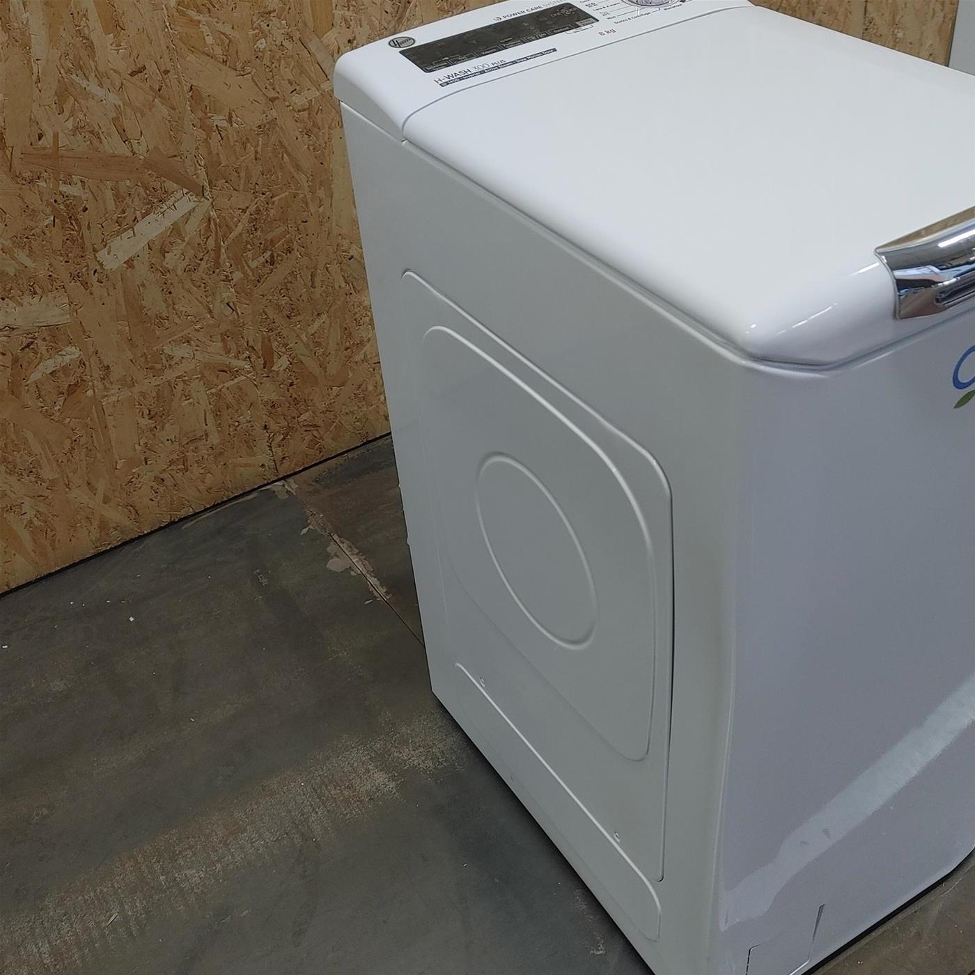 Hoover H-WASH 300 PLUS H3TSM48TAMCE-11 lavatrice Caricamento dall'alto 8 kg 1400 Giri/min B Bianco