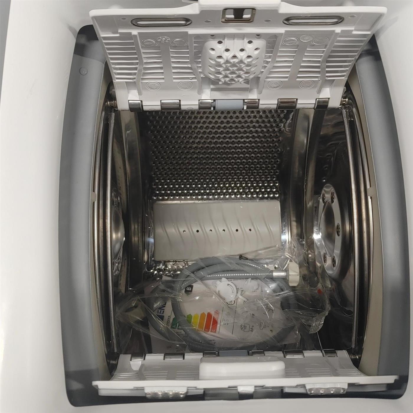 Hoover H-WASH 300 PLUS H3TSM48TAMCE-11 lavatrice Caricamento dall'alto 8 kg 1400 Giri/min B Bianco